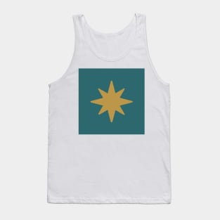 Our Lady of Guadalupe star pattern tilma mantle Tank Top